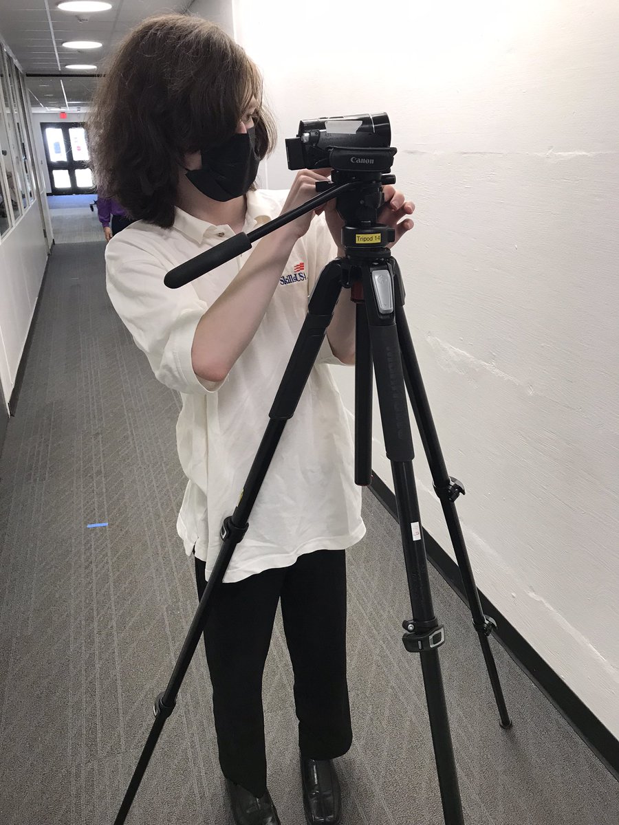 ACC TV Prod. students compete in the SkillsUSA Television (Video) Prod. contest for District 5. They have 4 hours to complete a 60 sec piece on the theme, “We Are ACC.” Congrats to all teams. Winners to be revealed next week. <a href="/APSCareerCenter/">Arlington Career Center</a> <a href="/SkillsUSA/">SkillsUSA</a> <a href="/APS_CTE/">Arlington CTE</a> <a href="/CharlesRandolp3/">Charles Randolph</a>