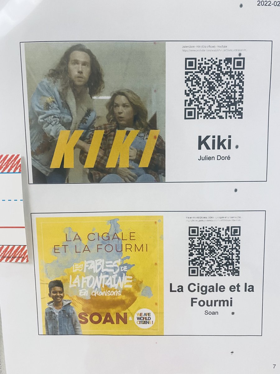 JanetLee_HWDSB's tweet photo. French classes at Janet Lee are taking part in a little March Music Madness! Each week, students will hear songs from French artists in Canada and around the world and vote on their favourites. Let's see which song comes out on top! https://t.co/gQ6DUyuh8j