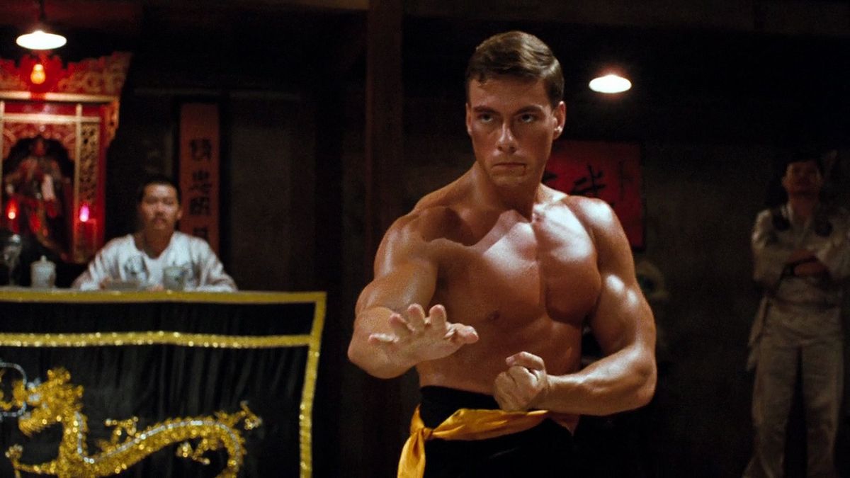 Bloodsport (1988) is an incredible film about a US Army Captain who goes AWOL to fight in a brutal underground full-contact tournament in Hong Kong. The best martial arts movie ever.