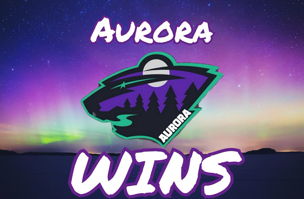 Oh boy!! Back at it! #AuroraWINS