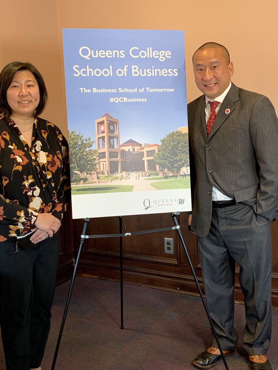 JayHershenson's tweet photo. Congressmember Grace Meng expresses her enthusiastic support for the new business school at Queens College: https://t.co/q0av9z15Km