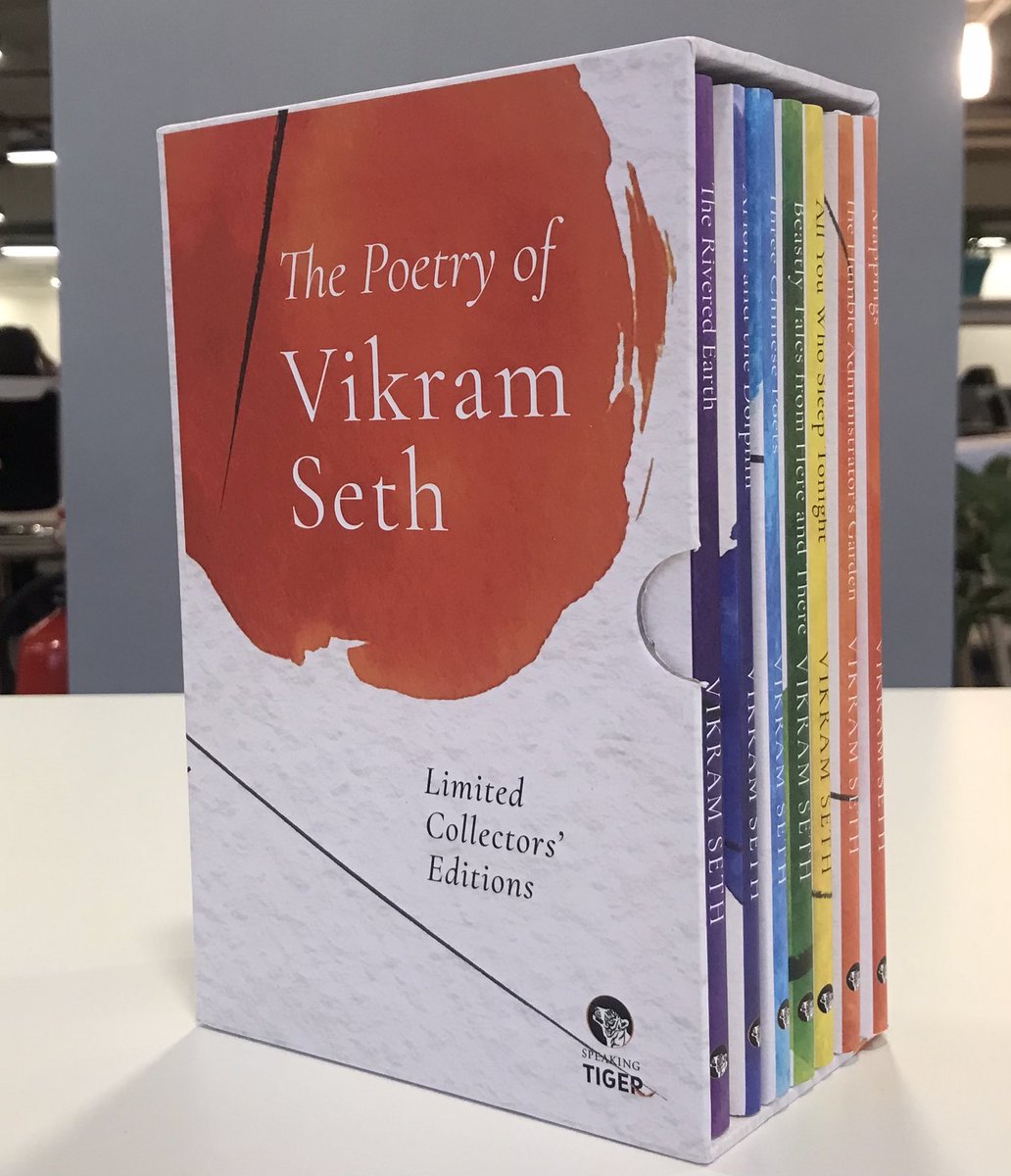 rdixit76's tweet image. Thrilled to have this lovely classic #vikramseth  poetry set on the @HarperCollinsIN platter. Available at bookshops now. @speakingtiger14
