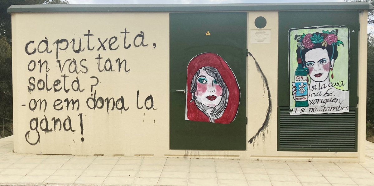 AnabelDM66's tweet image. Pues eso, donde me da la gana.
Visto en Menorca 📸MónicaD
#ElFeminismoEsAbolicionista