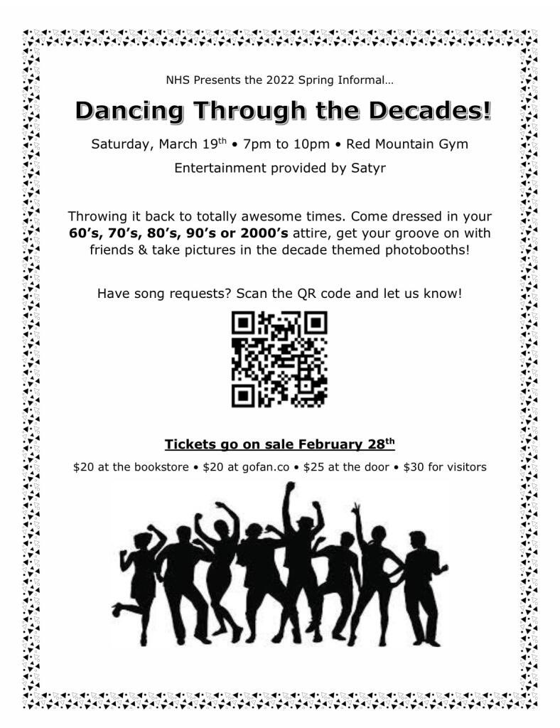 get your tickets for the Decades Dance !!! the gofan.co link will be in our bio !!!