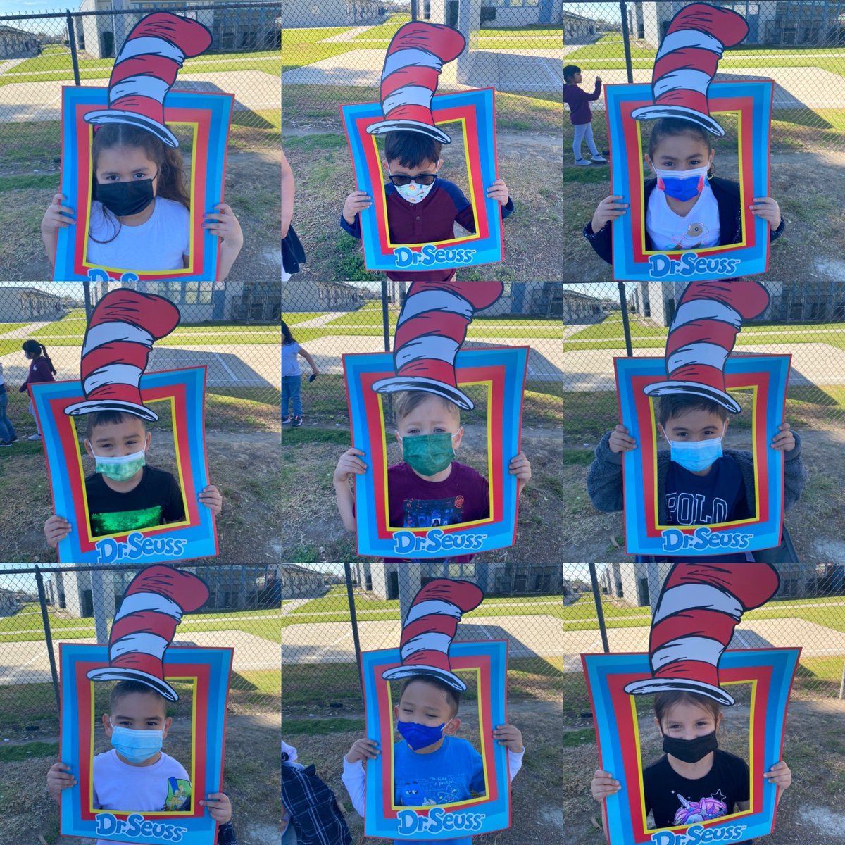 MVonetta's tweet photo. Gladiators celebrating Read Across America with a little photo fun. #nlmusd #glazier #ReadAcrossAmericaDay https://t.co/NBtCQDVOBF