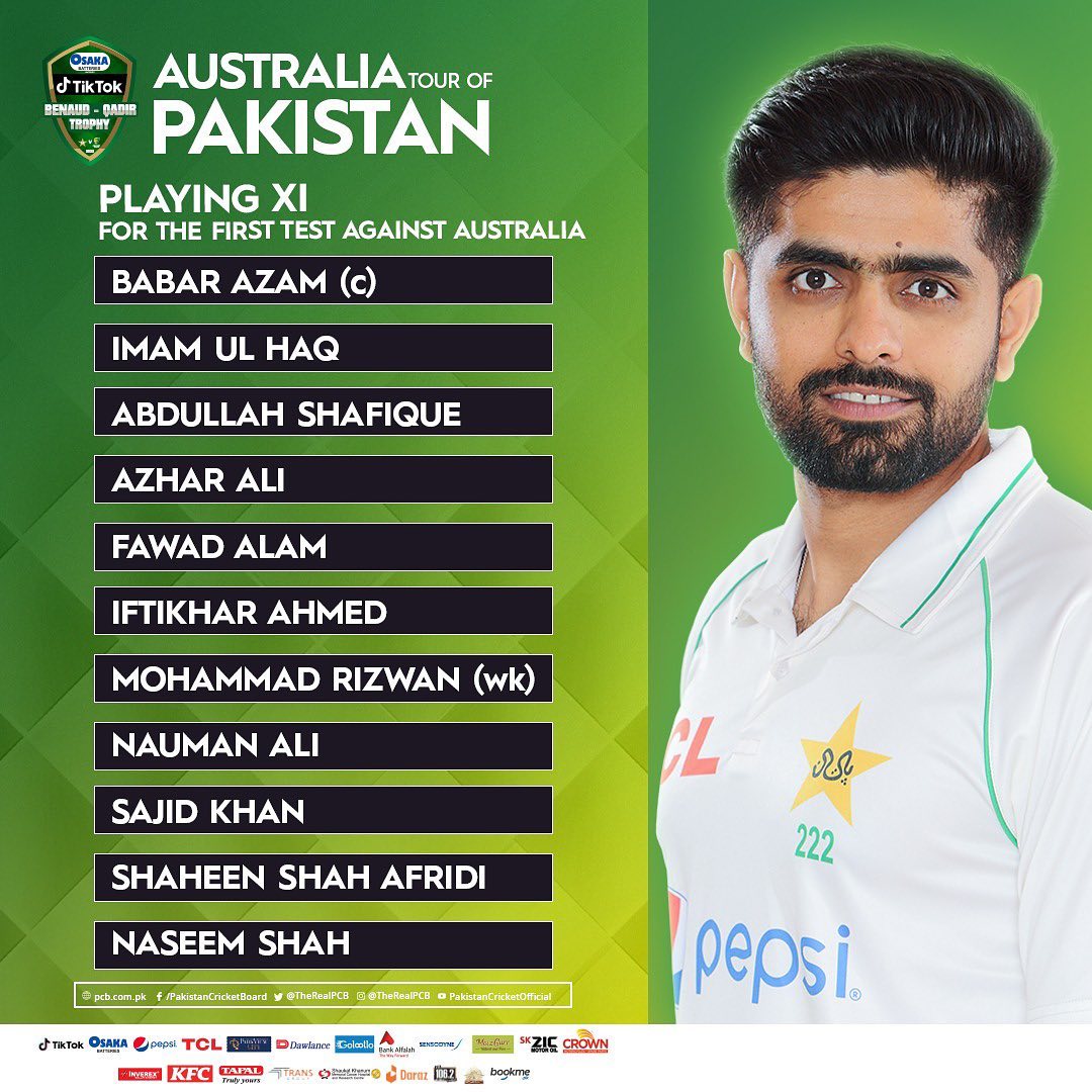 TheRealPCB's tweet photo. Pakistan won the toss and elected to bat! 

#BoysReadyHain l #PAKvAUS https://t.co/LkPbX9j3Vp