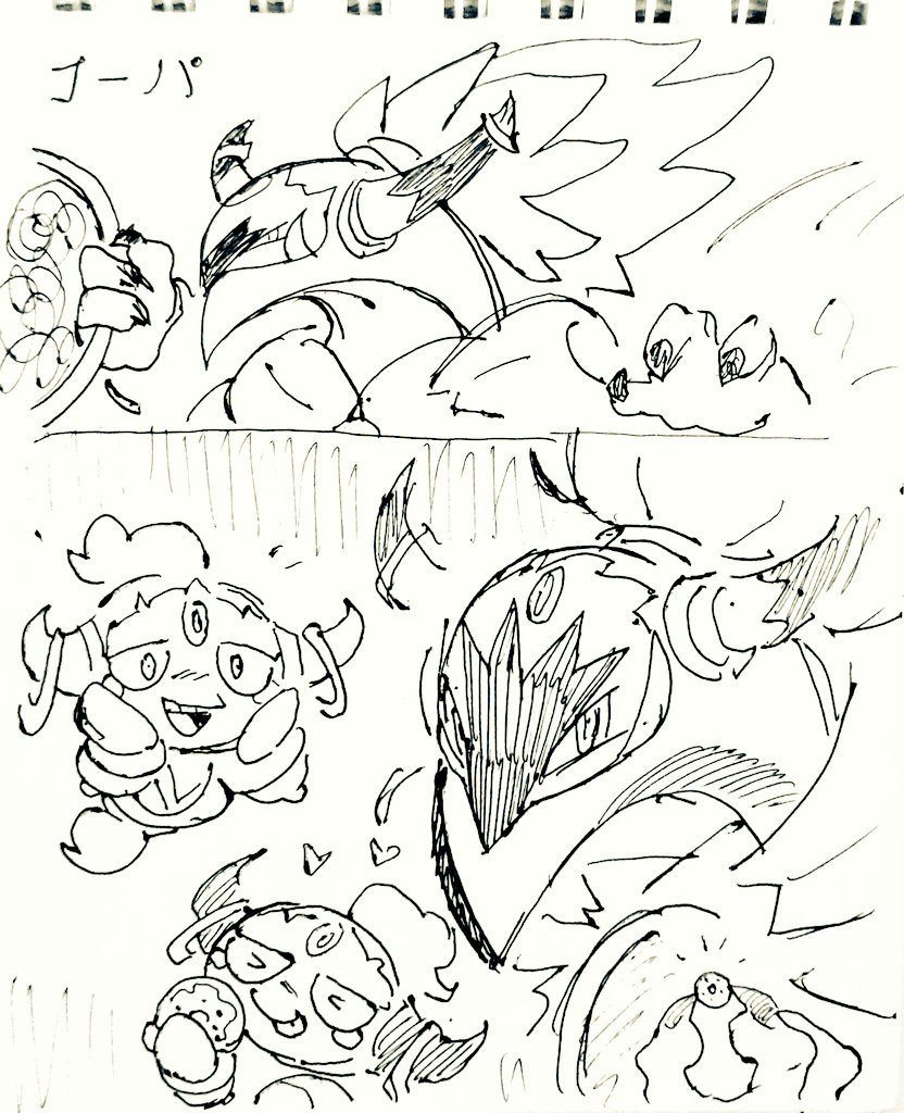 Hoopa doodles!!!! for some reason I think about that goofy pokemon more and more often

maybe i will finish these sketches someday 