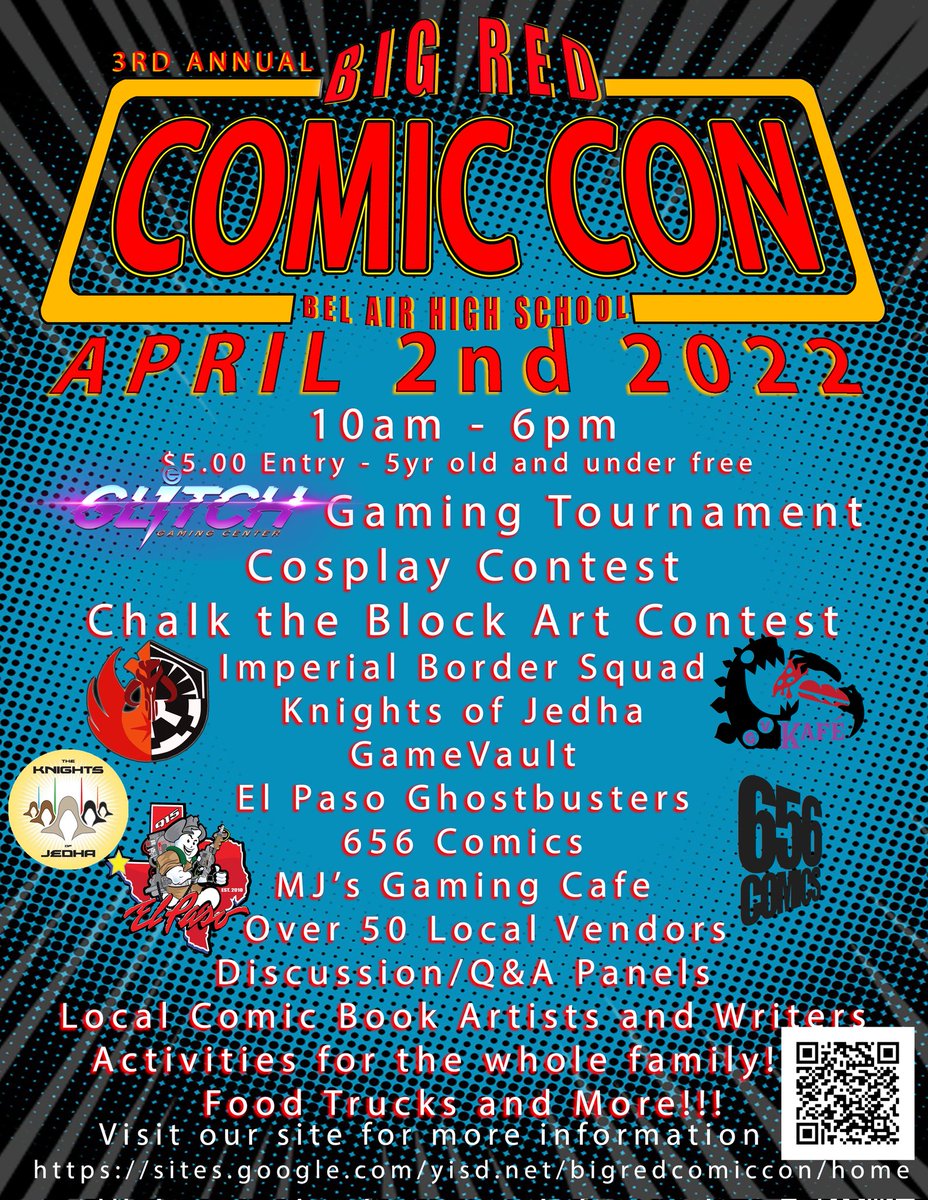 Are you ready?
#bigredcomiccon