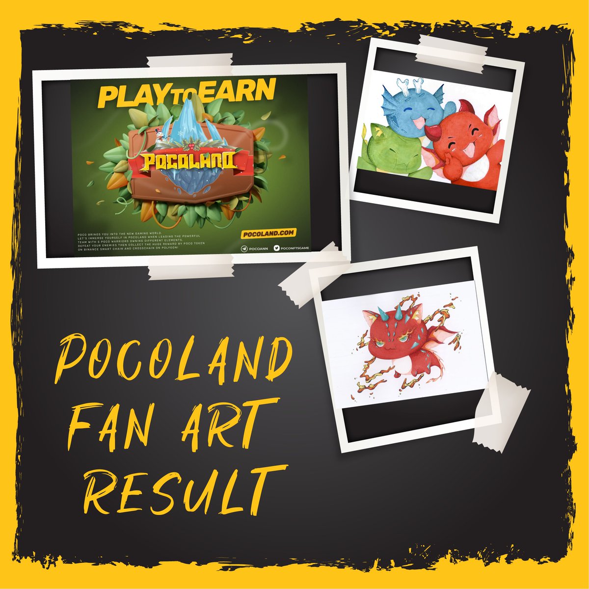 Cutemoon_2712's tweet photo. Pocoland Fan Art Competition Final Result
The competition has finally come to an end, we are proud to announce these following winners of Pocoland Fan Art Competition: https://t.co/GISo8fWU7O https://t.co/JQAXWK3SRI