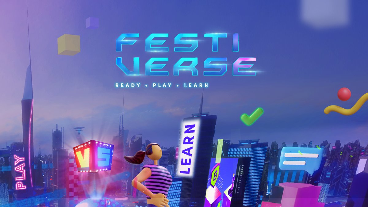 FESTIVERSE - Asia’s very 1st Blockchain Festival. Are You Ready To Play &amp; Learn?

October 2022.

#Festiverse #CanVerse #blockchains #nft #nfts #nftparty #nftart #p2e #digitalart #p2egame
