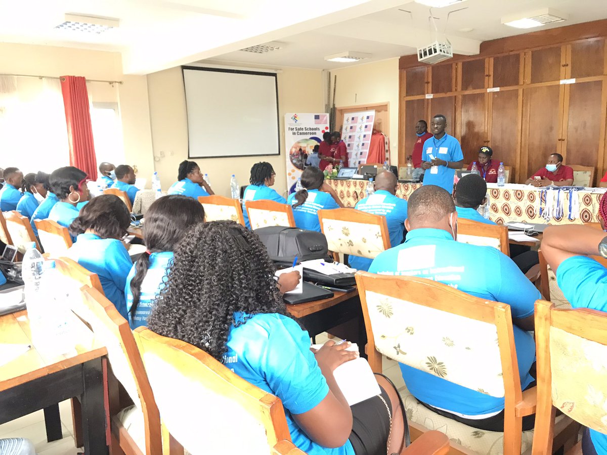 FelixFomengia's tweet photo. Yesterday @UBuea, I had a great privilege to present our solution @CGCEGuideApp at the opening ceremony of the Training of Teachers on Instructional Technology, in SW sponsored by the @USEmbYaounde, with @OpenDreamsOrg. /1

@ChrisDennysUK @africatechie @DjobMireille #CGCEGuideApp https://t.co/2xnMnMZNvz