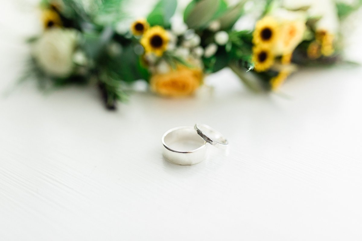 We are so thankful to @silvermagpiedevon for helping our couple to make their own wedding rings. It is such a special keepsake with lovely memories ❤️
Photography by @tarastattonphotography