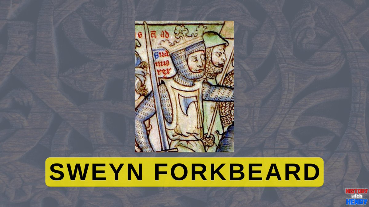 historywhenry's tweet photo. Sweyn was the first Viking king of England and to father Cnut the Great. He was declared King of England on Christmas Day in 1013 although he was never crowned. https://t.co/raq5R7JUzV #History #Historygeek #Historynerd #Viking #Sweyn #Cnut https://t.co/ivwP9zuoWw