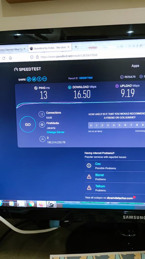 bobmarvchen's tweet photo. @FirstMediaCares Tuh lihat hasil dari layanan hampir 1 juta per bulan, kelewatan. https://t.co/rZtkRUmL1H