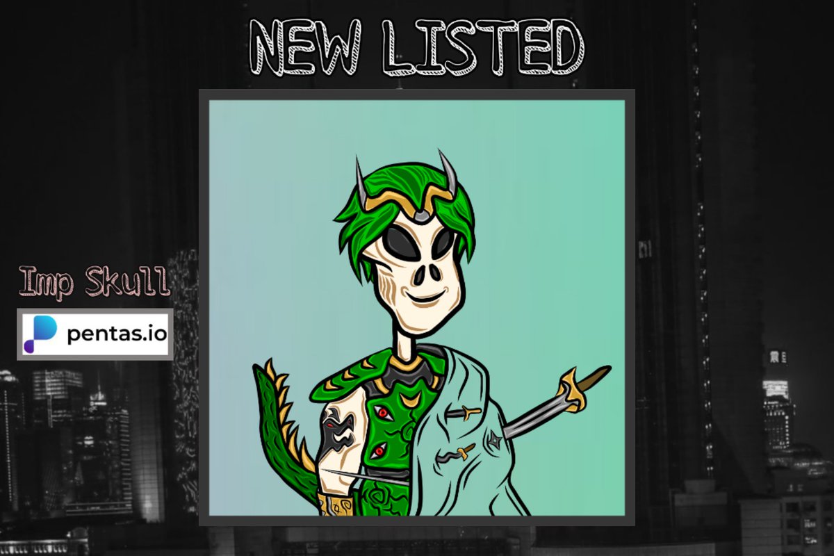 Hello, Pentasian!!

• 100% Handmade
• Phase 1 (11/30)
(15 Good Guy, 15 Bad Guy)
• Each character have their own short story

New : #011 Crogall

Link : app.pentas.io/user/impskull

#Pentas #PentasianSupportPentasian #pentasio #pentasian #MetaMamak #NFTs #NFTCommunity #NFTartists