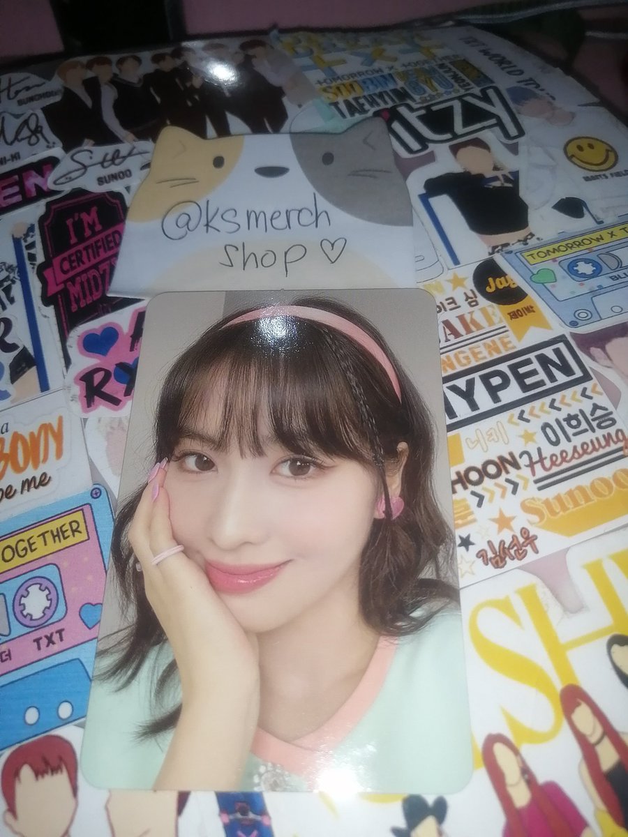 ksmerchshop's tweet photo. [Wts/lfb] #KsOnhand
Fol Full of Love momo pc (momo pisnge)
₱180 + lsf
~1/2 days reservation
~Ready To Ship
~Free PF
~MOP:Gcash
~MOD: sco, Direct J&amp;T Express and LBC

Reply Mine or Dm to claim https://t.co/CZpy4wXmE7