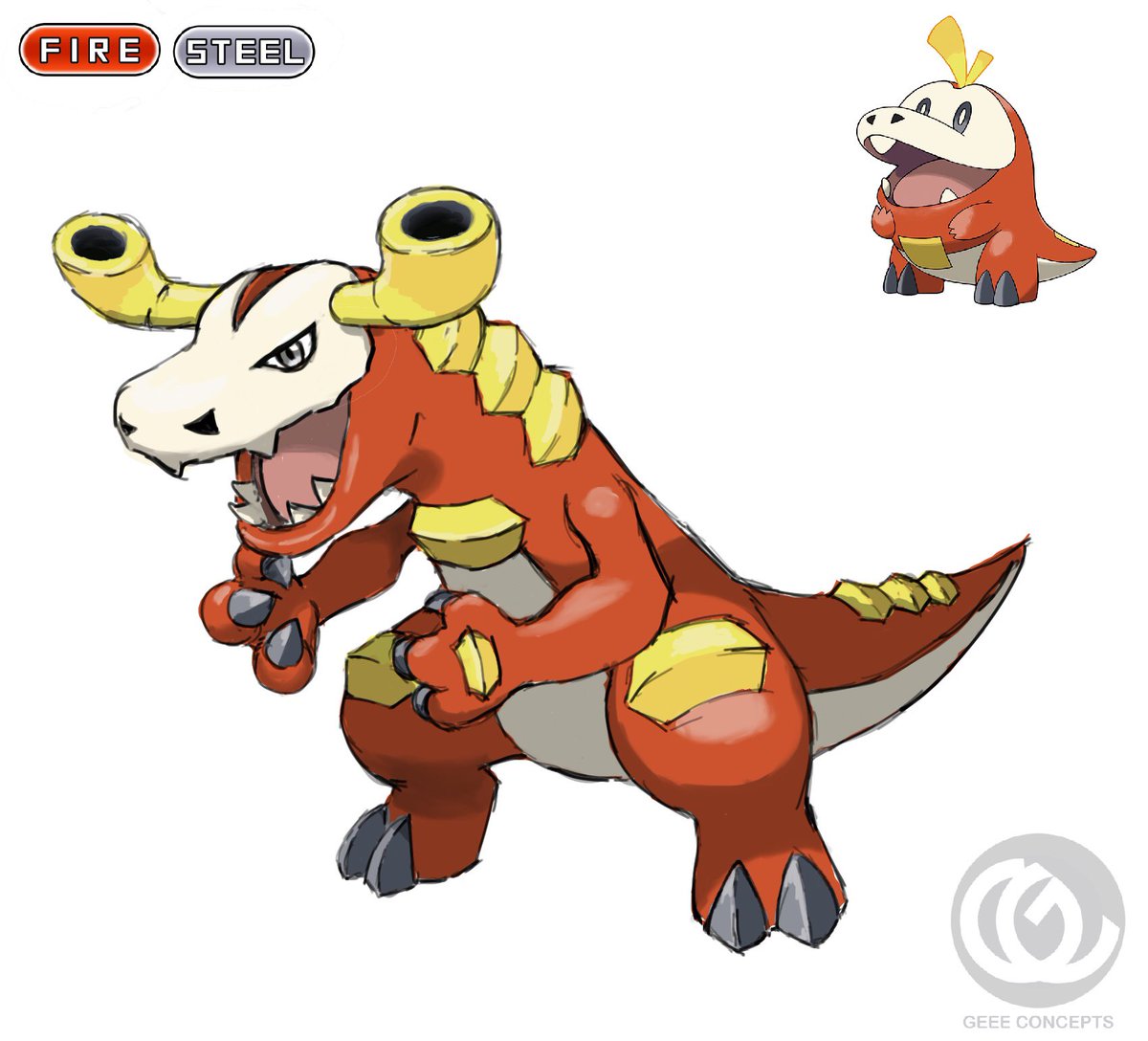 Geee Concepts (Fakemon Artist) tweet media