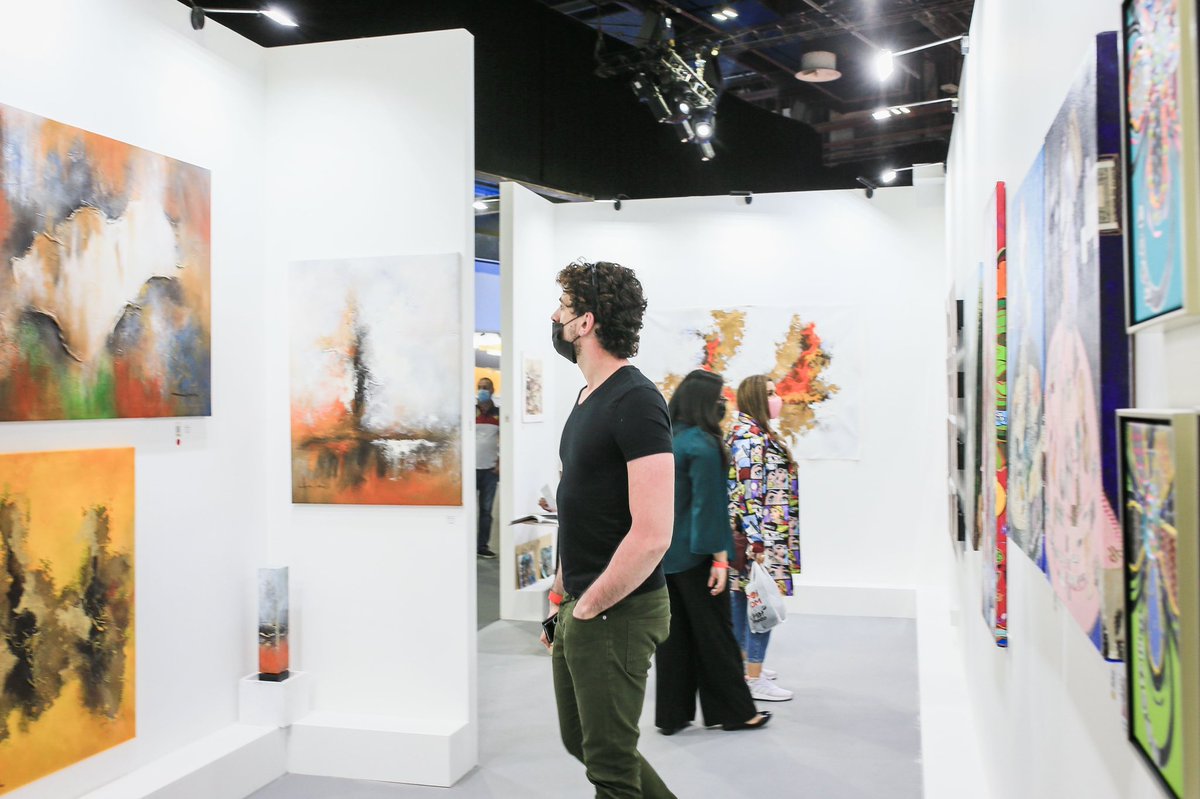 Don’t miss the beautiful diverse stand of Latin-American Pavilion -The Best Gallery Award Winner of #WAD2021- curated by @alvarocirillo who have been active from the past 17 years in Asia and more than 100 international art exhibitions with Latin-American artists.