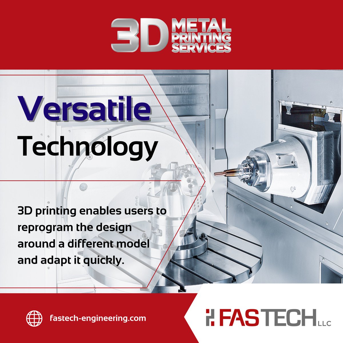 Fastechllc's tweet image. If clients are willing to be flexible with their designs, they can reprogram the design around a different model and adapt it quickly with the help of 3D Printing technology.

If you’d like to know more get in touch

lnkd.in/dAbhDmZJ?utm_s…

#wirearc #waam #additivemanufacturing