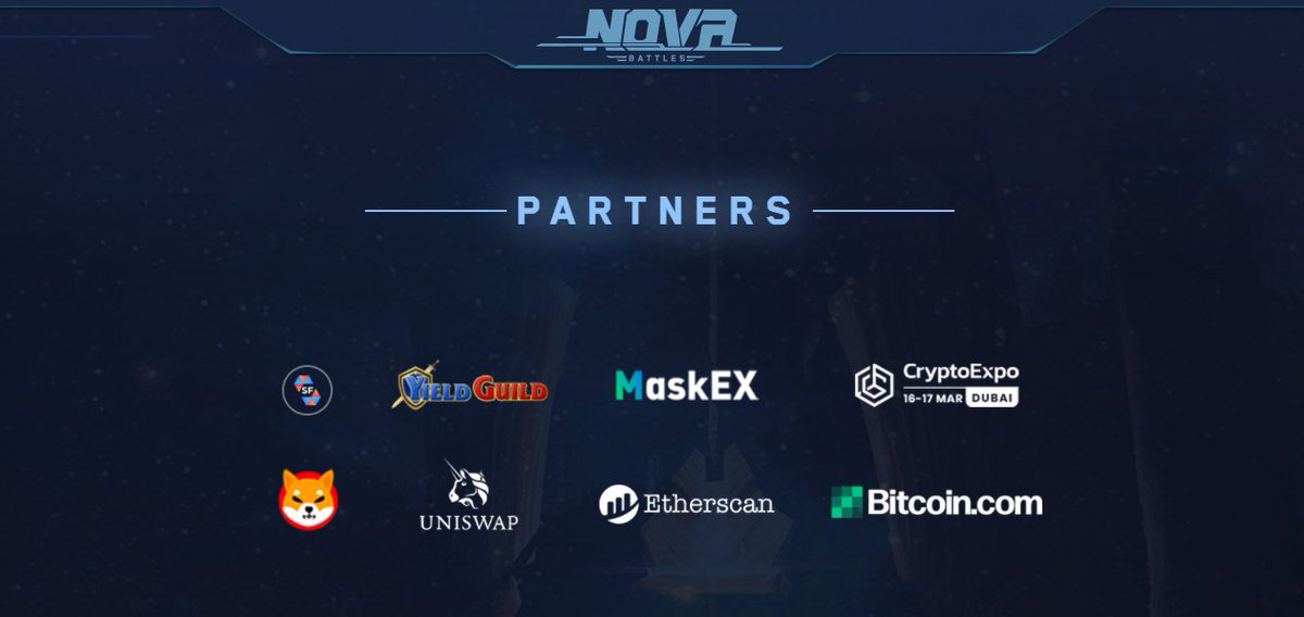 New Airdrop: NoVa Battles
Value: 1,000,000 NVA 
Rewards: 1,000 NVA 
Winners: 1,000 Random
End Date: 23rd March, 2022

🔗 Airdrop Contest: sweepwidget.com/view/51160-3ey…

#Airdrop #Crypto #Bitcoin #BNB #AirdropAchiever #novabattles