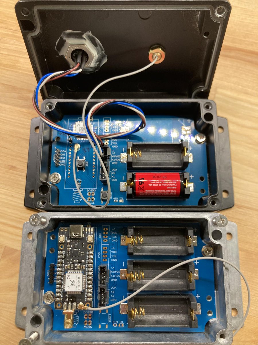 seeedstudio's tweet photo. PhD Reseacher @hpux735 from OSU and his team has been working on for many years to develop cost-effective sensors to measure the temperature and quality of stream runoff! With the help of Seeed #LoRaE5 &amp; Fusion #PCBA Service, they made it! Find out more: https://t.co/MzG39ml3Og https://t.co/7Y25vJZFHR