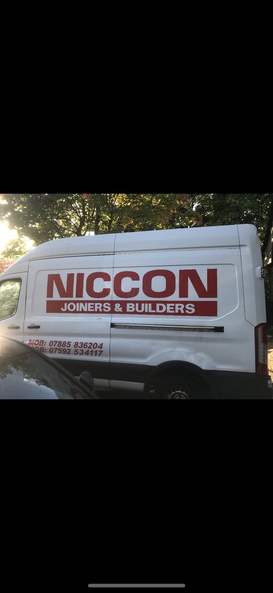 RT! My dads van been stolen from our house in East Kilbride last night, if anyone sees or hears anything get in touch