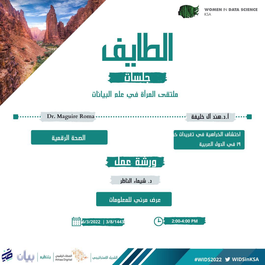 WiDS in Saudi Arabia tweet media