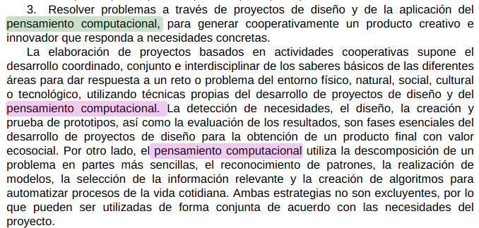 programamos's tweet photo. ¡Ya es oficial! ❤ Por primera vez en España se incluye de forma obligatoria el pensamiento computacional 🤖en las enseñanzas mínimas de los tres ciclos de primaria, tanto en Matemáticas como en Conocimiento del Medio Natural, Social y Cultural:https://t.co/RWnAGTSZj7 https://t.co/sy5nWYemr3