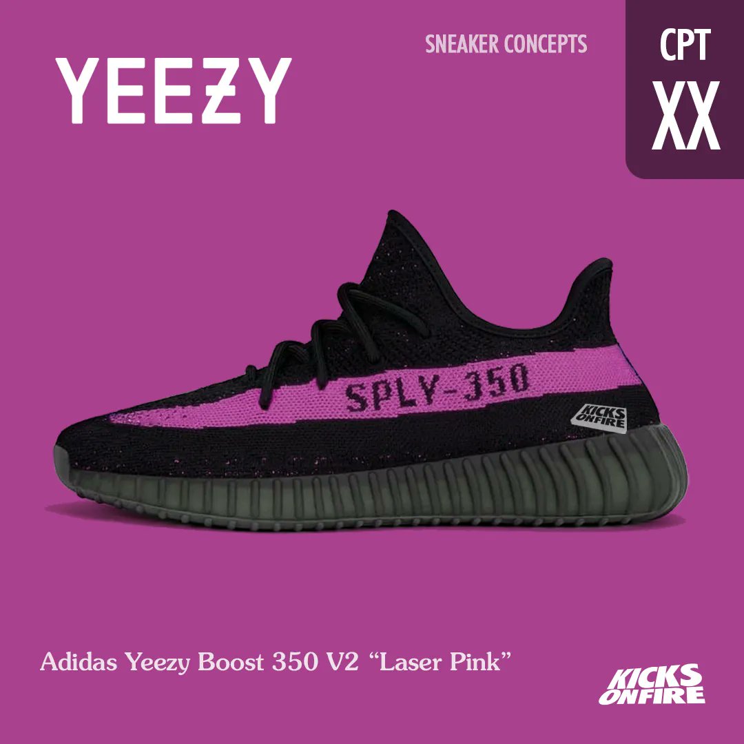 vegetariano eslogan enfermo KicksOnFire on Twitter: "SNEAKER CONCEPTS: Adidas Yeezy Boost 350 V2 “Laser  Pink” 💕 https://t.co/lr7RR1eQyU" / Twitter