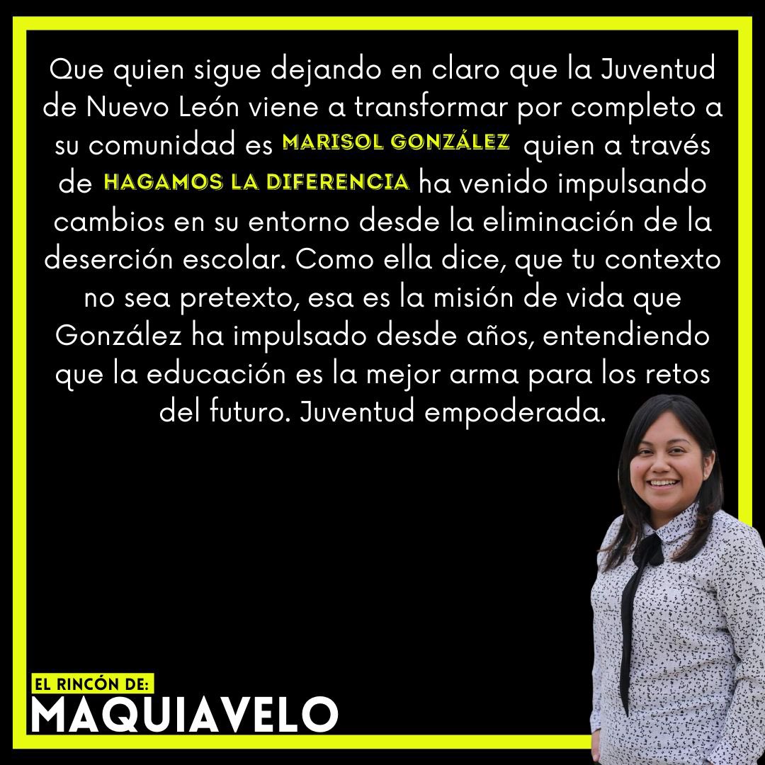 AL DÍA CON DON MAQUI 
POR: YARESSI ORTEGA
01/03/2022

Marisol González transforma su comunidad