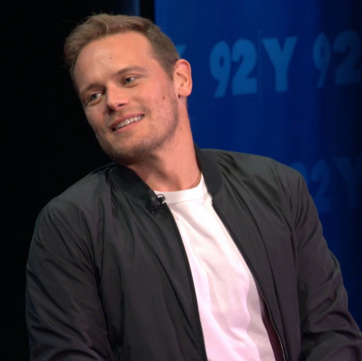 Sheugs's tweet photo. Oh @joshuahorowitz 
What an AMAZING Time with @SamHeughan 
Soooo Much Fun!
#Outlander S6 #OutlanderPremiere
😜🤣😍🦇
#SamHeughan
#SamAndJosh
#JamieAndClaire
#SamAndGraham
#WhiskyAndTequila
#NakedAndAfraid 
#FerriesAndFaries
Thanks @92Y 
@Outlander_STARZ https://t.co/wGyibVWfTF