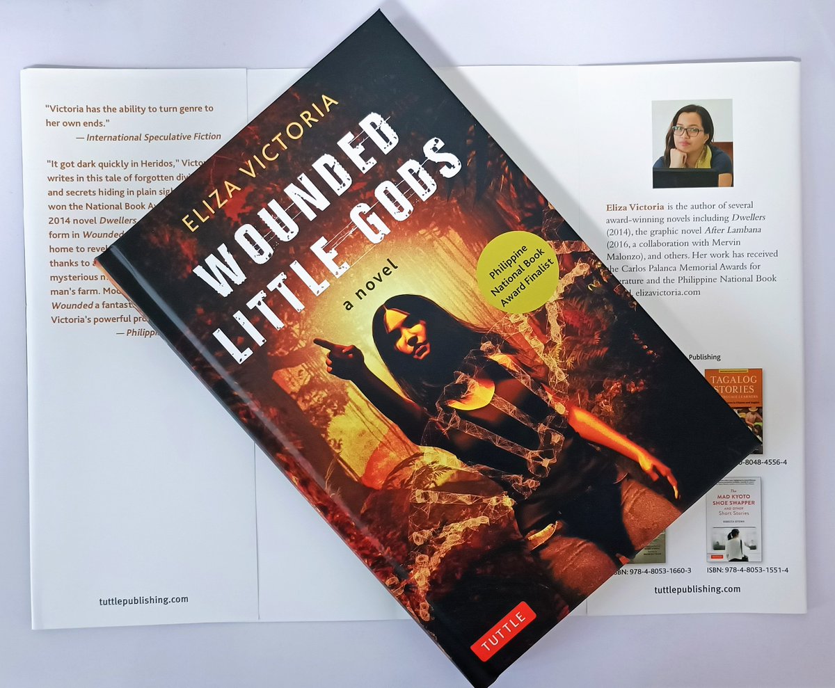 myavenidaph's tweet photo. #NewBookAlert IT'S HERE!!! π
The international HARDBOUND edition of @elizawriteshere 's "Wounded Little Gods", published by #TuttlePublishing , is now available in our #ShopeePH store. Grab your copies now! https://t.co/kEd4dho649 https://t.co/ws7m0gbHPn