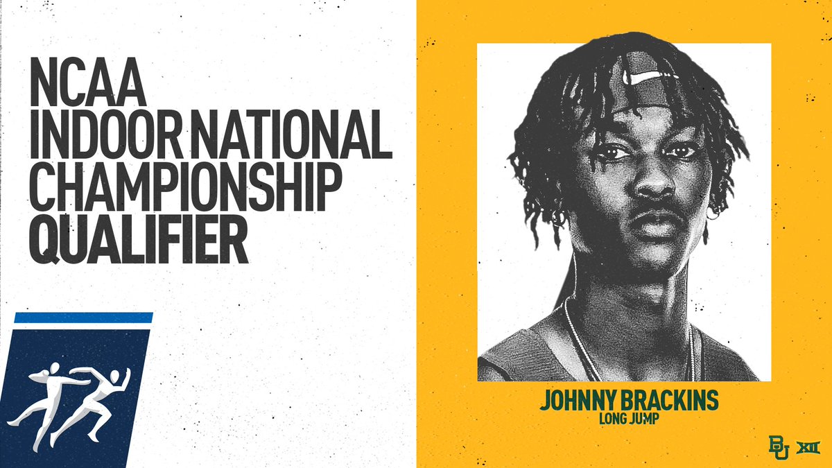 𝐓𝐢𝐜𝐤𝐞𝐭 𝐏𝐮𝐧𝐜𝐡𝐞𝐝! 🎟

First season? No problem for Johnny! He's headed to the NCAA Indoor Championships!

#SicEm 🐻