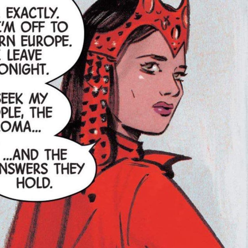 Remember kids: the Scarlet Witch isn't white