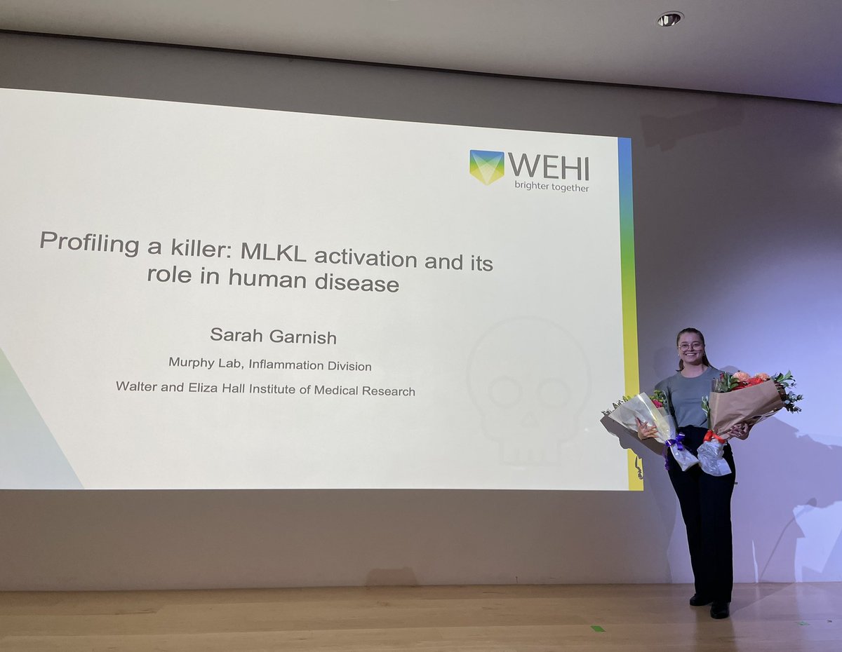 Sabrina Lewis (@itssabrinalewis) on Twitter photo So so proud of this superstar. Brilliant completion seminar about necroptosis and MLKL 🌸💐 <a href="/SarahGarnish/">Sarah Garnish</a> So so proud of this superstar. Brilliant completion seminar about necroptosis and MLKL 🌸💐 <a href="/SarahGarnish/">Sarah Garnish</a>