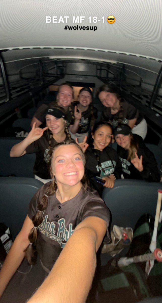 FIRST DISTRICT GAME ROLLED THROUGH MARBLE FALLS 18-1💪🏼💪🏼 <a href="/CedarParkSB/">Cedar Park Softball</a>