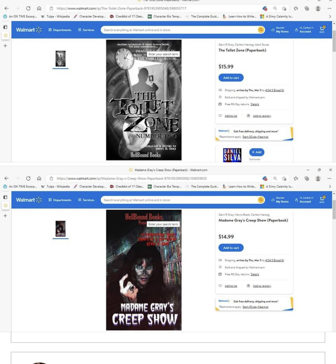HellBound Books are in Walmart!