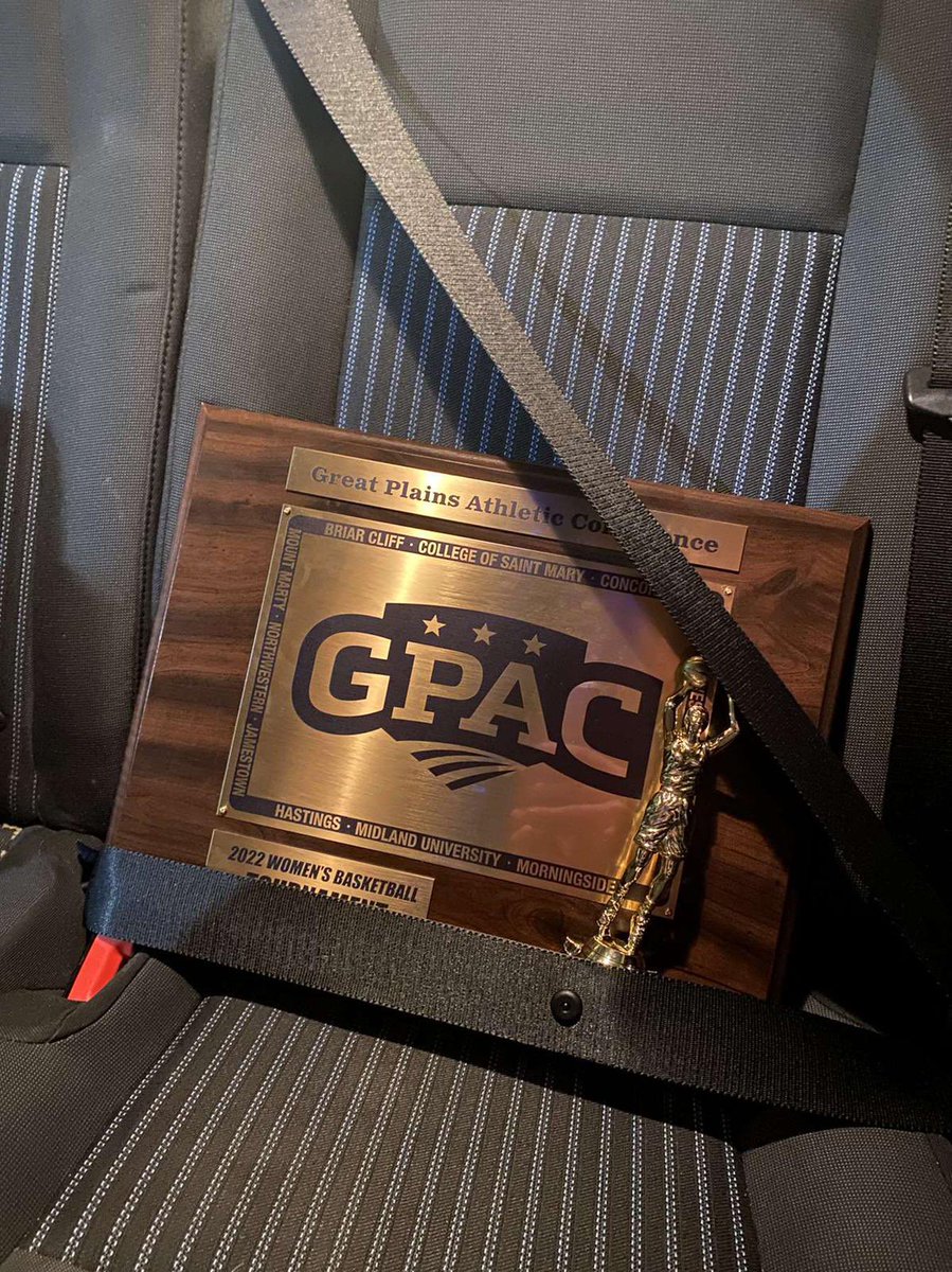 All buckled up and heading home‼️ 2022 GPAC CHAMPIONS‼️‼️
