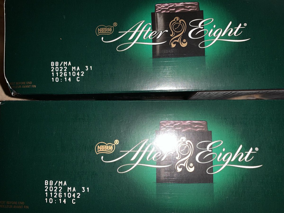 tls1978's tweet photo. @Nestle @trendwatching trying 2 get help since nov 2021. bought boxes of #aftereight chocs w/ #bloom. was told i’d receive vouchers. they never arrived. now no 1’s getting back 2 me by #email, #Facebook, or #instagram. very #frustrated 😔 #CustomerService #CustomerExperience #customersatisfaction https://t.co/YtUSbZurIY