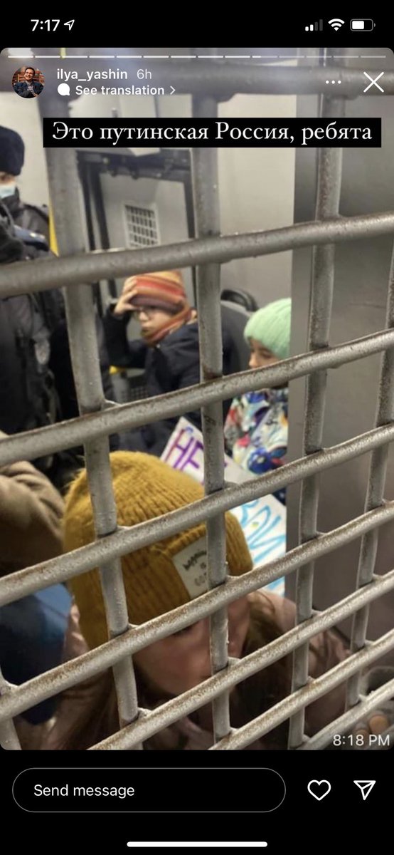 kharitojuliaa's tweet photo. @larrykim @stevebuckfl @acekievua A good example is kids arrested today because of the anti-war painting. https://t.co/JBaX3C91OA