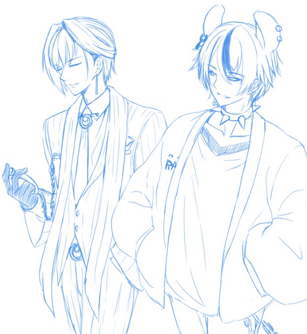 sketch
#kronillust 
I love krono and Hayko are nice bro 