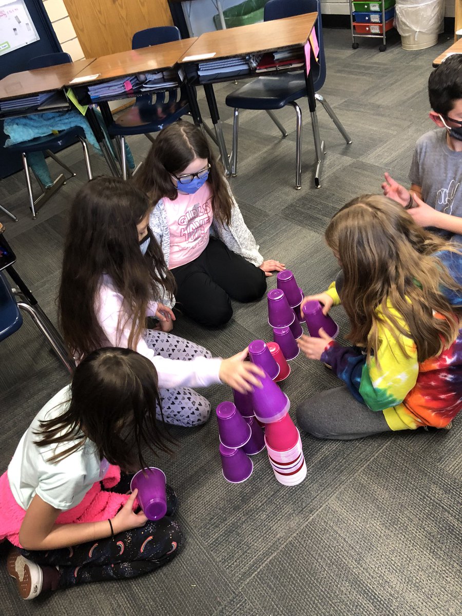 STEM Challenges + Valentines Fun #fourthgrade