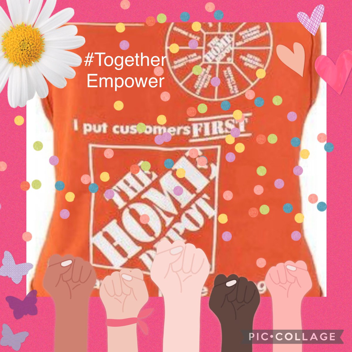 Celebrating the amazing women of The Home Depot, we begin Women’s History Month🌷#TogetherEmpower #HerStoryMonth