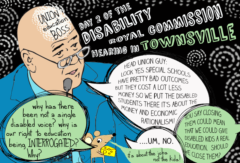 <a href="/AllMeansAllAus/">All Means All</a> <a href="/kelmarx83/">Kelly Marks</a> @dmsroy <a href="/TeachersFed/">Teachers Federation</a> @ShoebridgeMLC Sounds about right!