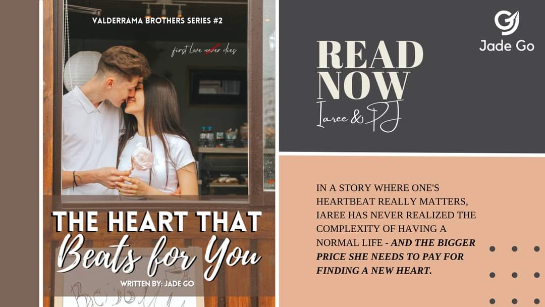 jadego_official's tweet photo. TITLE: The Heart That Beats For You
AUTHOR: Jade Go
DREAME LINK: https://t.co/hVXuiLZ5td
YUGTO LINK: https://t.co/626BwqIuiA
.
.
.
#JGNovel #JadeGo #Dreame #Yugto #Novel #Story #THTBFY #Writer #Wattpad #TheHeartThatBeatsForYou #Iaree #PJ #Romance #Writing #Book https://t.co/3YurB9zEMX