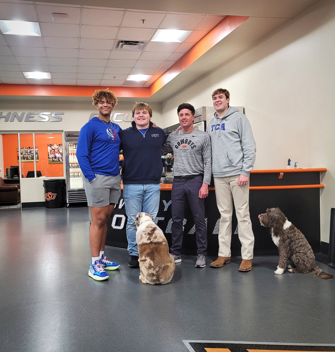 Had a great time at OSU! I'm thankful for the opportunity to see the great facility and campus. Great people in Stillwater! <a href="/CowboyFB/">OSU Cowboy Football</a> <a href="/CoachGundy/">Mike Gundy</a> <a href="/OSUAthletics/">Oklahoma State Athletics</a> <a href="/TCAAddisonFB/">TCA Trojan Football</a> <a href="/GregJohnston67/">Coach Greg Johnston</a> <a href="/J_Clint/">Clint Schumacher</a> <a href="/HC_Hayes/">Steve Hayes</a> <a href="/luke_johnston23/">Luke Johnston</a> <a href="/JackHarwell13/">Jack Harwell 25’👑</a>