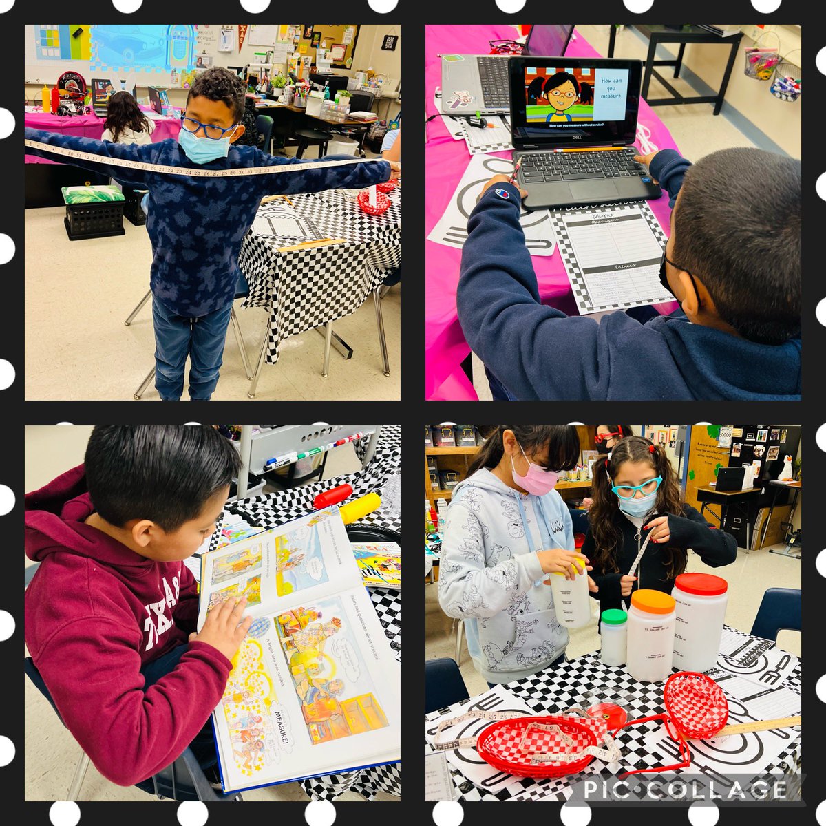 Bilingualadv's tweet photo. 4th graders @NISDPassmore visited Math Diner for their new Measurement unit. #handsonlearning #unitinventory @MrsC_Reyes @texteacher @NISDElemMath https://t.co/nvTzyf2na0