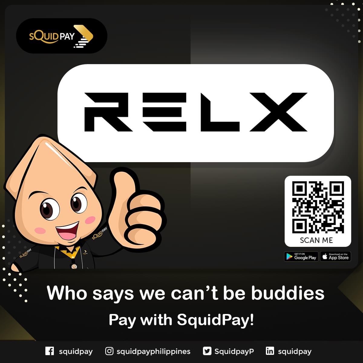 SquidpayP's tweet photo. SquidPay will now be DLM Retail's payment partner in all of its stores nationwide, including vape shop RELX.

#WeHealAsOne #cashlessiscovidless #SquidPay https://t.co/LL2YcQDfk9
