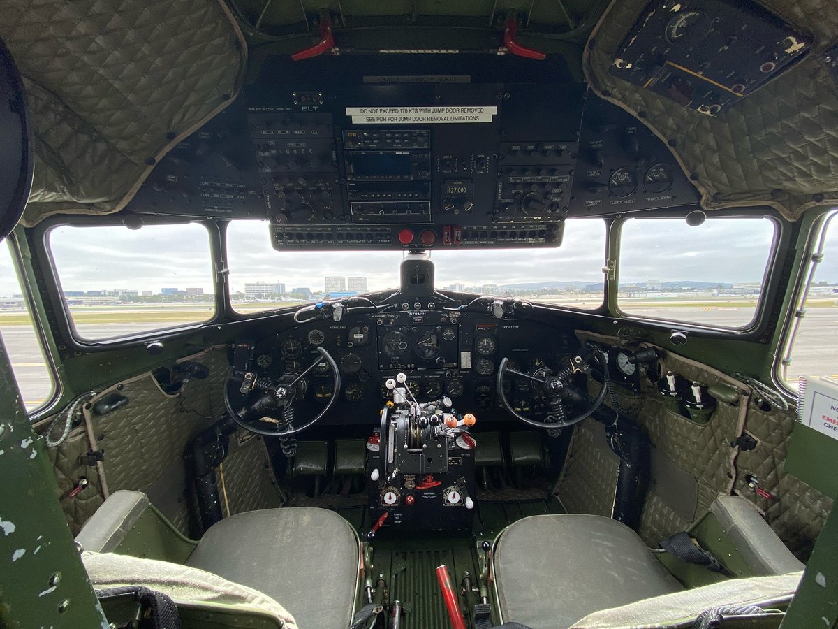 Can you guess which Museum Aircraft Cockpit this is? 🧐🤔
.
.
.

pɹıᙠ ʎǝuoo⅁ :ʇuıH
.
#triviatuesday #lyonairmuseum #tuesday #avgeek #cockpit #pilot #flying #copilot #aviation #orangecounty #goneflying #airport