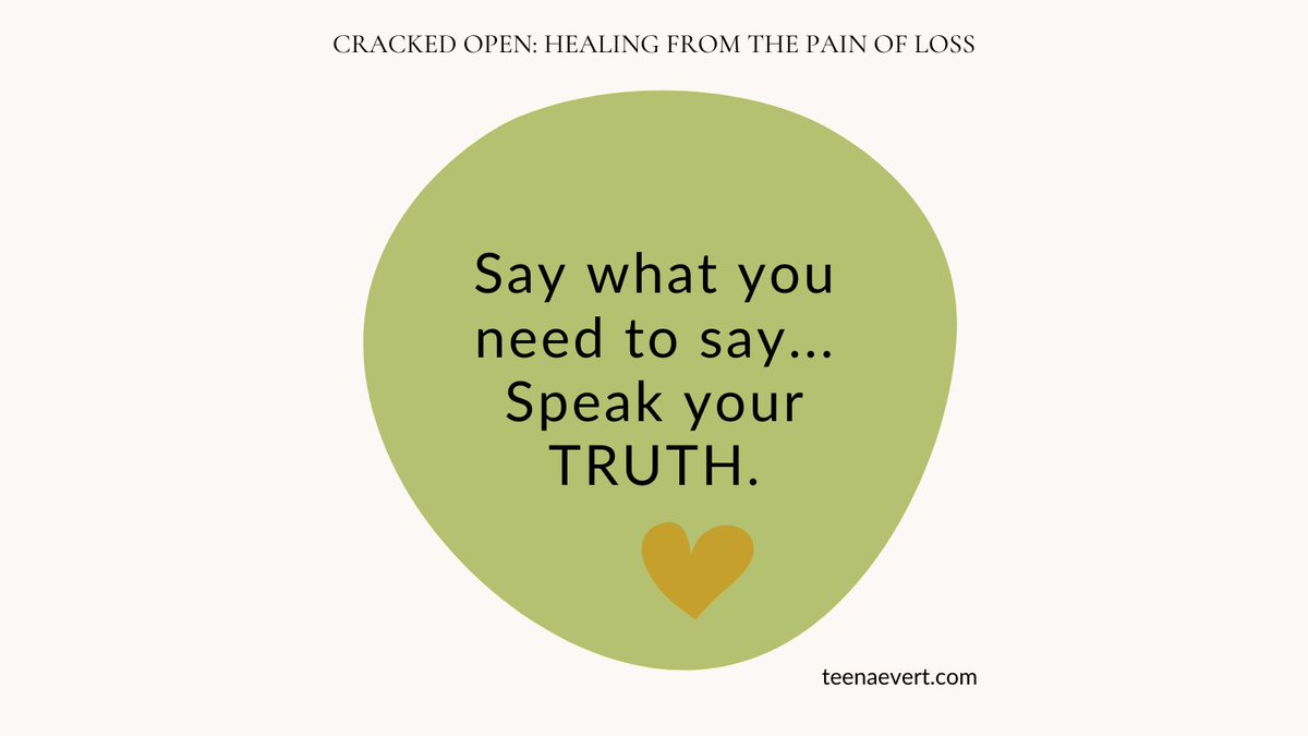 TeenaEvert's tweet photo. Say what you need to say...
Speak your TRUTH 💛 
#truthtelling #crackedopen #healing https://t.co/tw5CZNDFrH